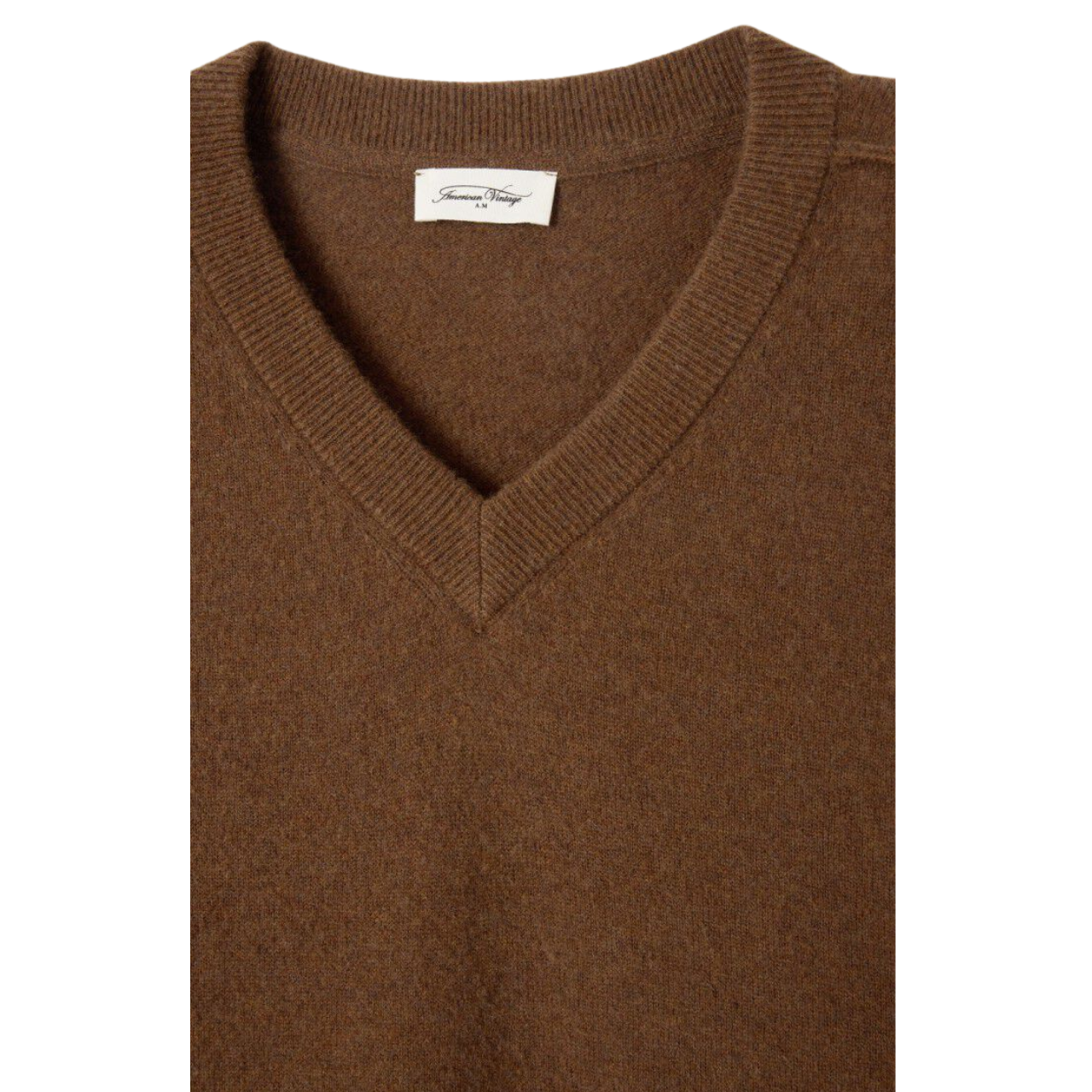Raxon VNeck Men's Knit Chestnut