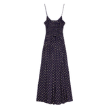 Safia Dress Navy Cadiz Foulard
