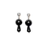 Onyx Teardrop Earring