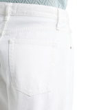 The Bubble Crop Jeans Frey White