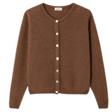 Vitow Chocolate Brown Cardigan