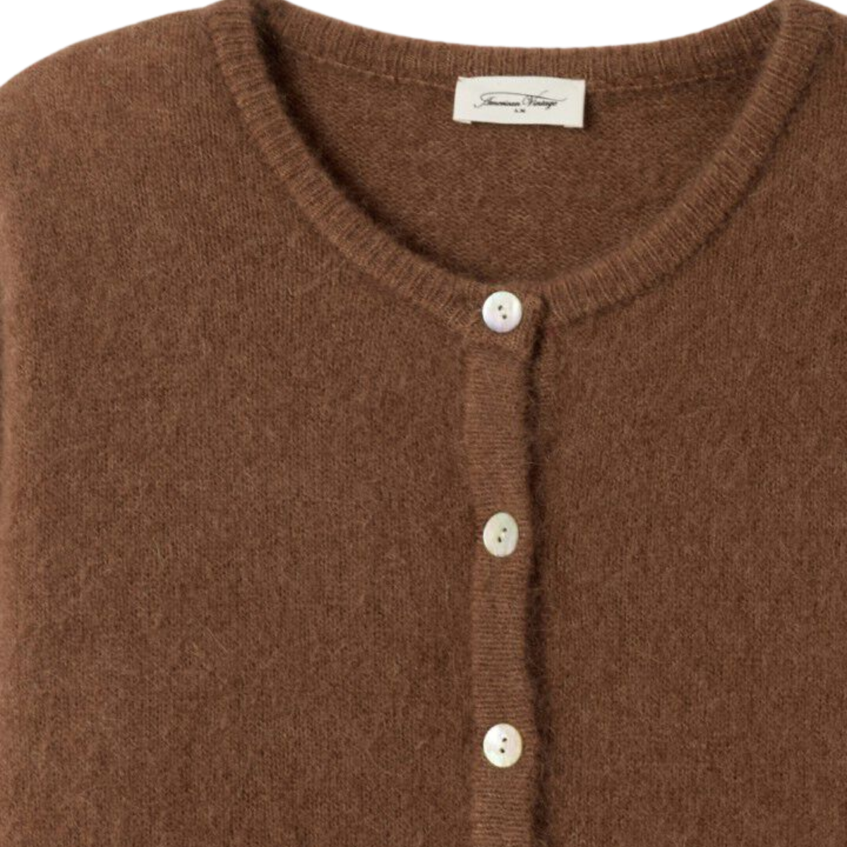 Vitow Chocolate Brown Cardigan