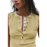 Jamie Henley Tank Yellow