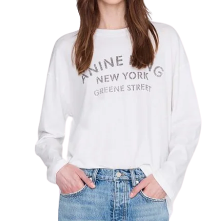 Ivan LS Tee New York Ivory