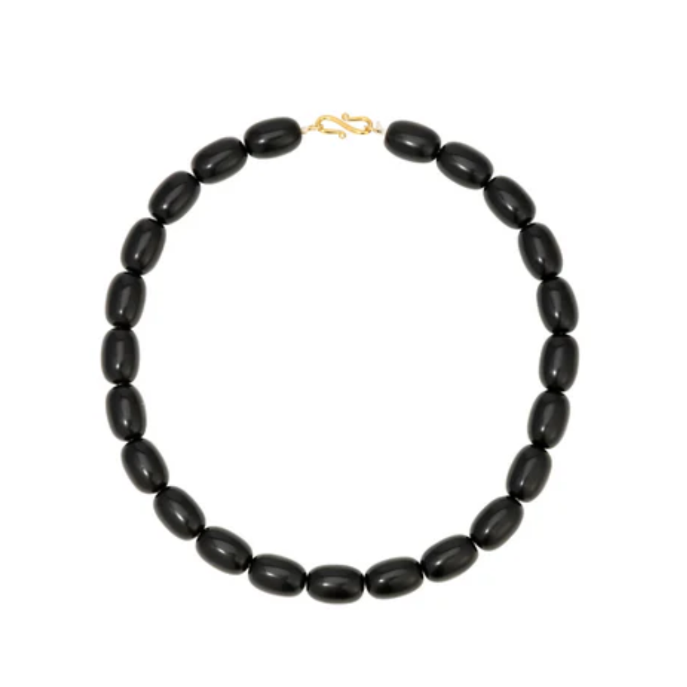 Clementine Black Necklace