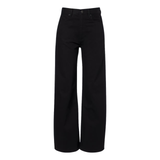 The Bow Crop Black Jeans