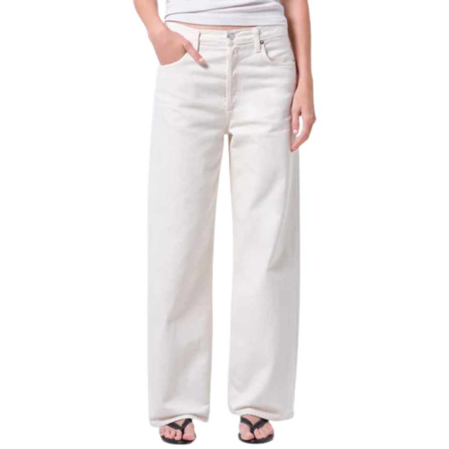 Low Slung Baggy Jeans Brown Rice