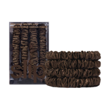Back To Basis Skinny Scrunchies Brown