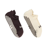 Reformer Trainer Griper Socks Brown