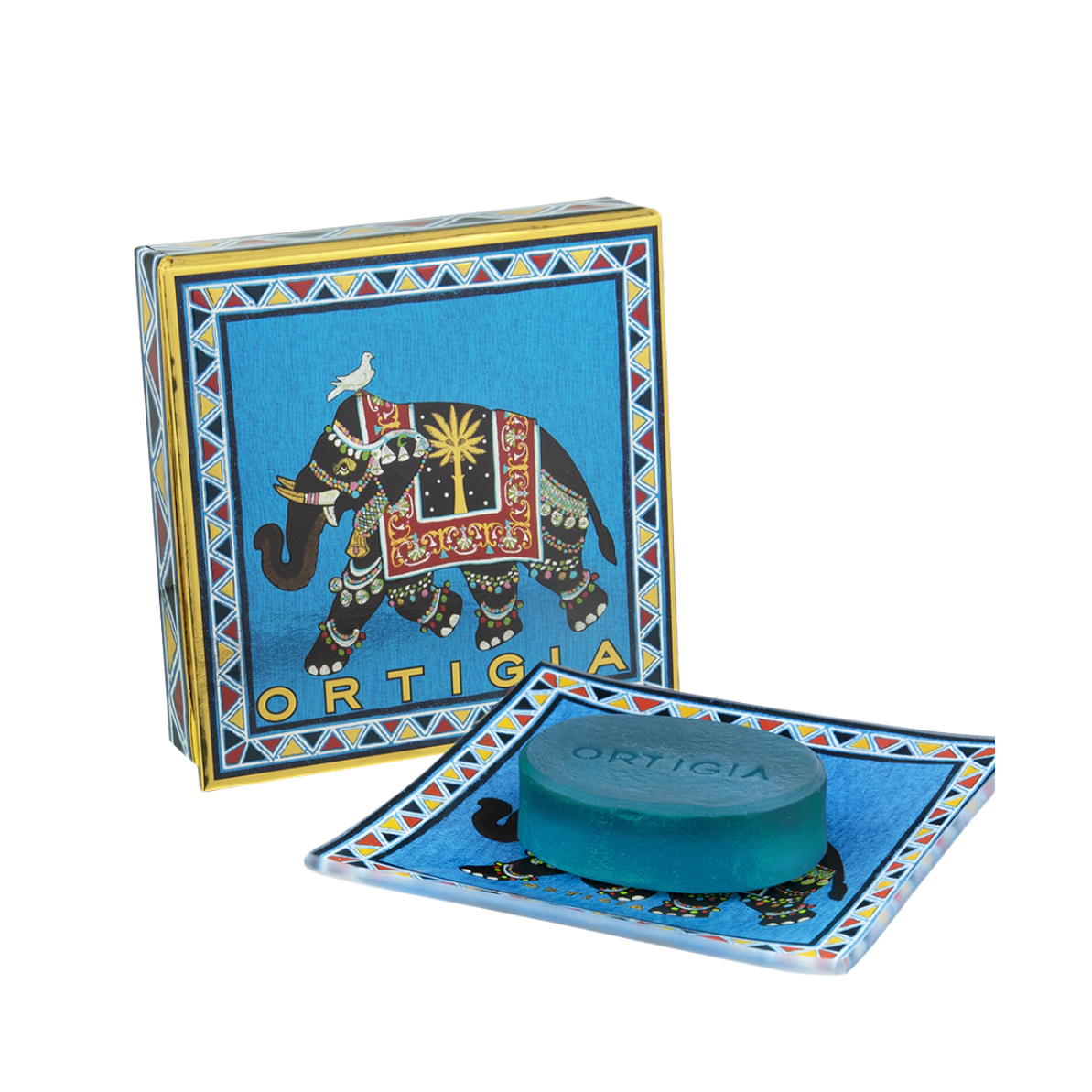 Sandalo Glass Plate And Soap