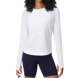 Breathe Easy L/S Top White