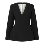 Ninni Cut-Out Shoulder Top Black