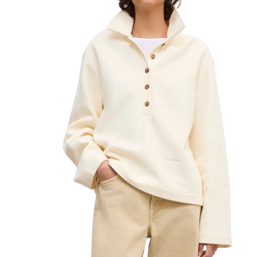 Polo Sweatshirt Cream