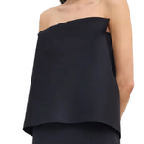 Square Tube Top Black