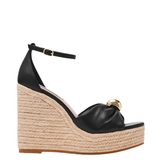 Taliya Wedge Sandals Black