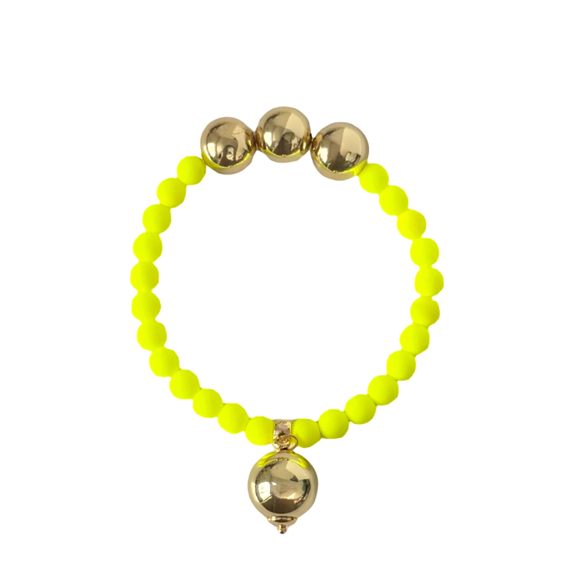 Betty Boo Neon Yellow Bracelet
