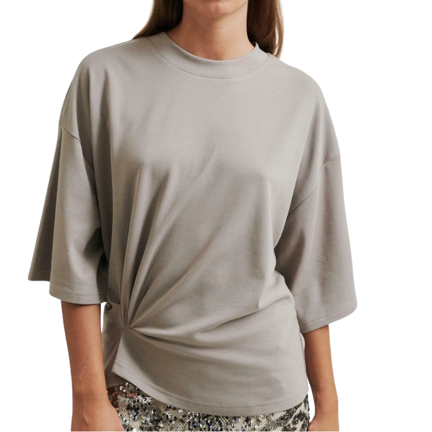 Missouri Draped Tee Quarry