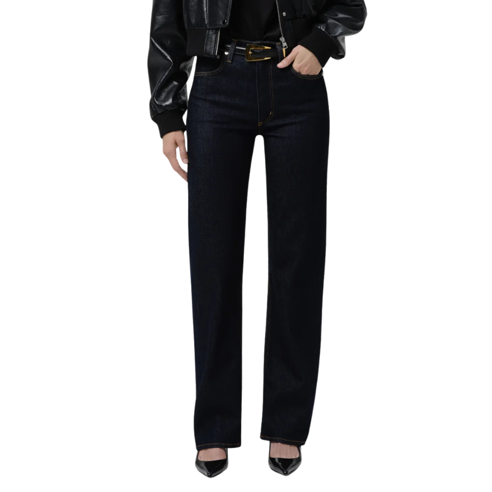Palma Inky Deep Indigo Straight Leg Jeans