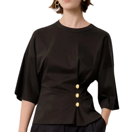 Naktis Waist Buttoned Top