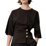 Naktis Waist Buttoned Top