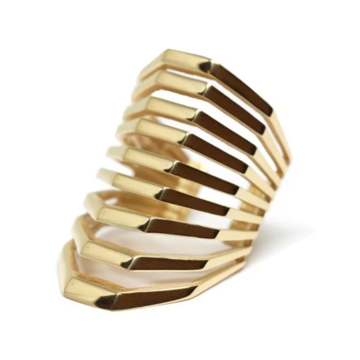 Spanish Steps Ring Gold
