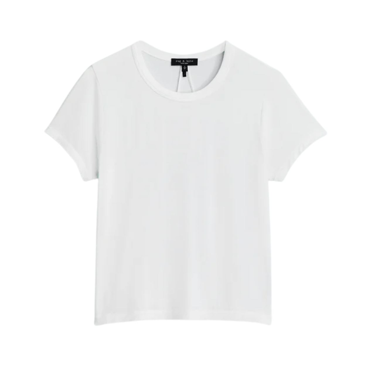 Luca Jersey Baby Tee White