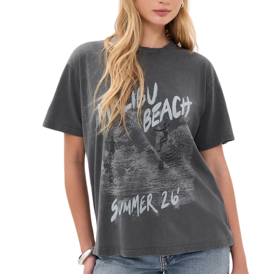 Cade Tee Surfer Black Blue