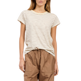 The Slub Stripe Tee Copper