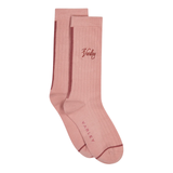 Ivan Rib Socks Pale Mauve