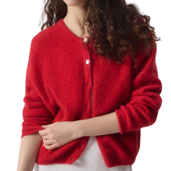 Vitow Cardigan Carmine