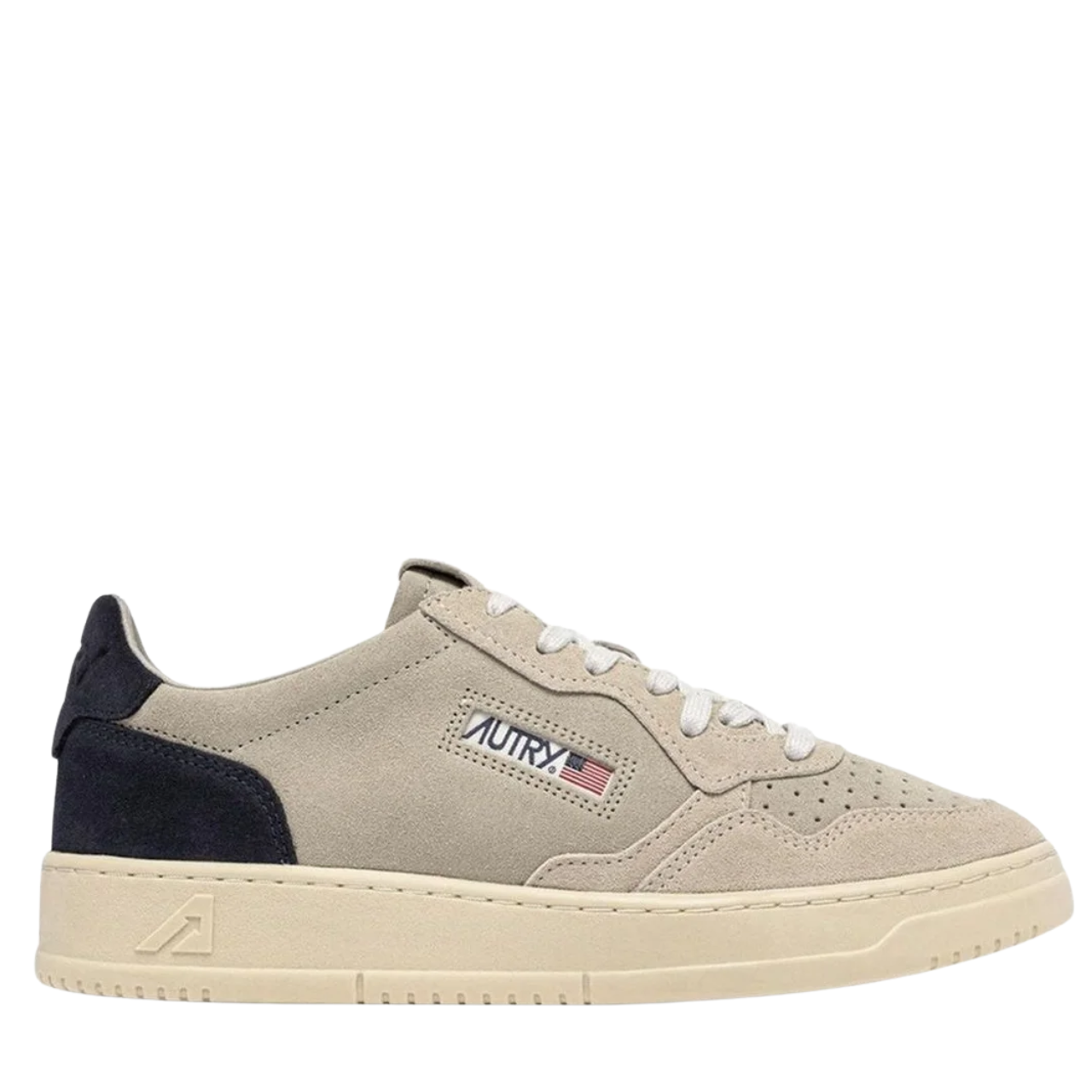 Medalist Suede Sand Blue Trainers
