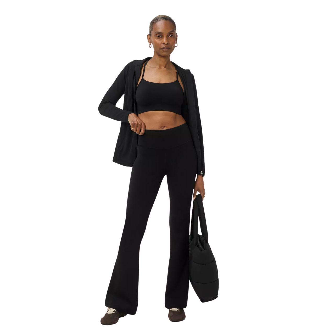 Spirit Restored Yoga Bra Black