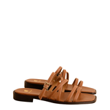Isys Flat Sandals Camel