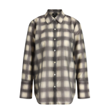 Bishop Shirt Onyx Taupe