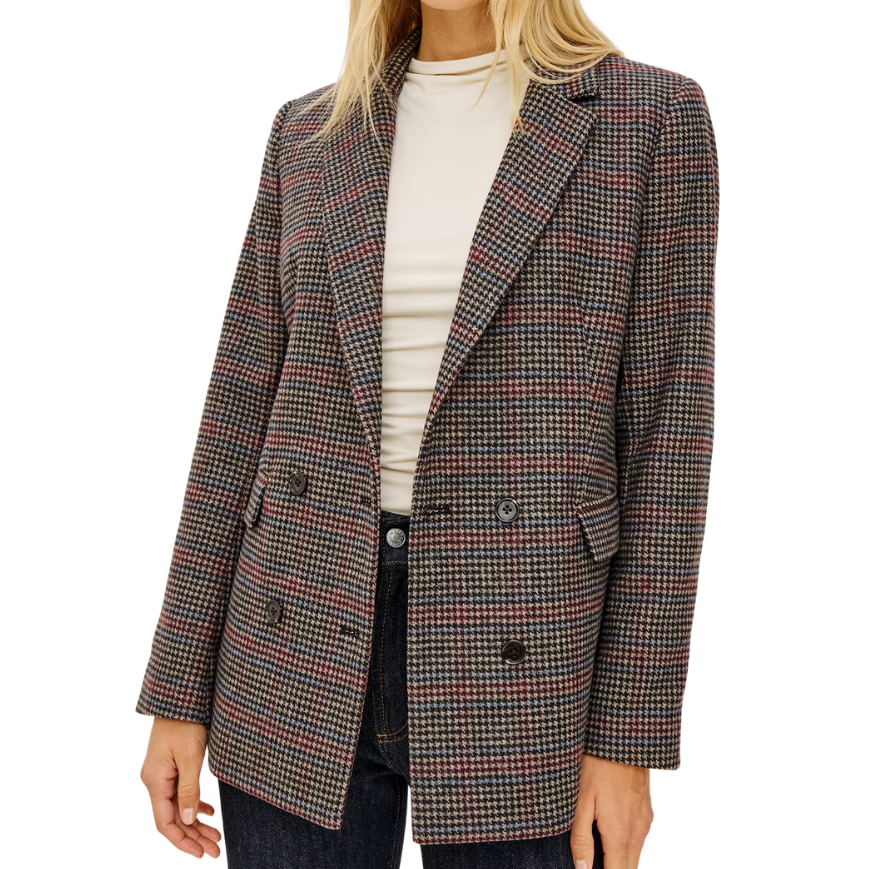 Jac Blazer -Oxford Plum