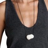 Julia Necklace Silver Black