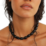 Clementine Black Necklace