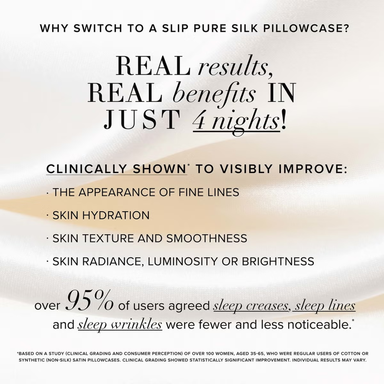 Queen Silk Pillowcase Seabreeze