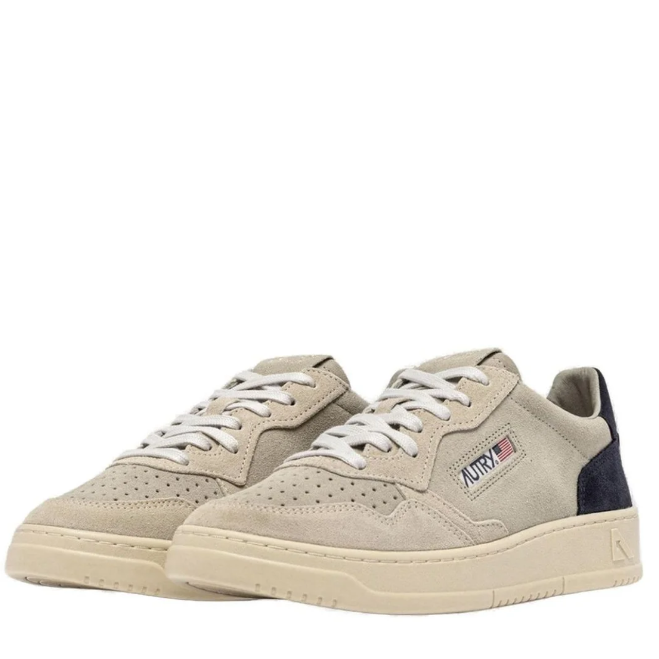 Medalist Suede Sand Blue Trainers