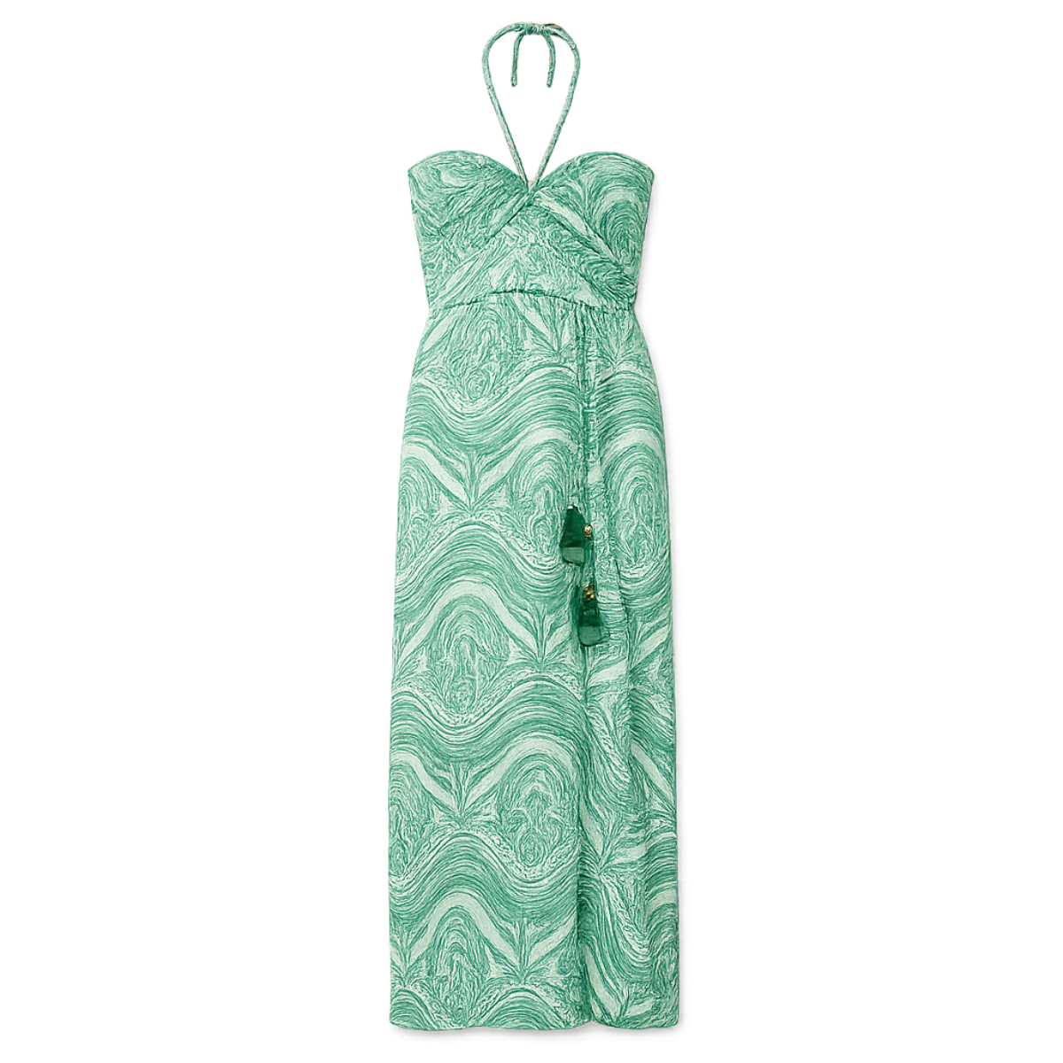 Collina Long Sage Dress