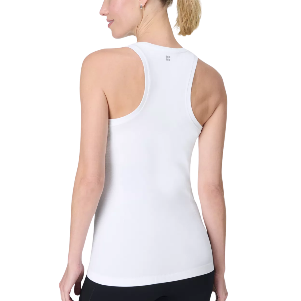 Athlete Seamless Workout Tank White