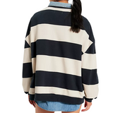 Classic Stripe Crew Black Combo