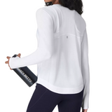 Breathe Easy L/S Top White