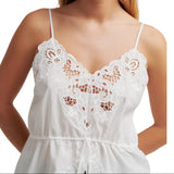 Shia Strap Top White