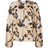 Sophie Button Detail Blouse Blooms