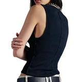 Jamie Henley Tank Black