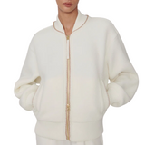 Klaudia Fleece Jacket Egret
