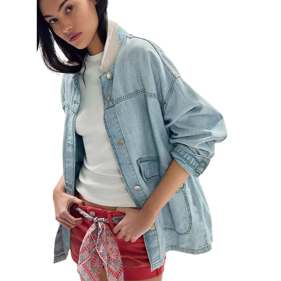 Lemon Denim Jacket Sweet Icing