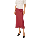 Ebony Skirt Crimson