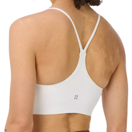 Spirit Restored Yoga Bra White